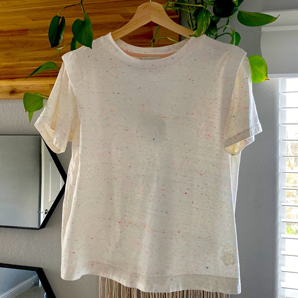 Ted Baker T-Shirt cropped Size 2 (M)